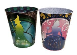 WICKED Movie Popcorn Buckets Set Of 2 Exclusive Elphaba Glinda Wizard of Oz